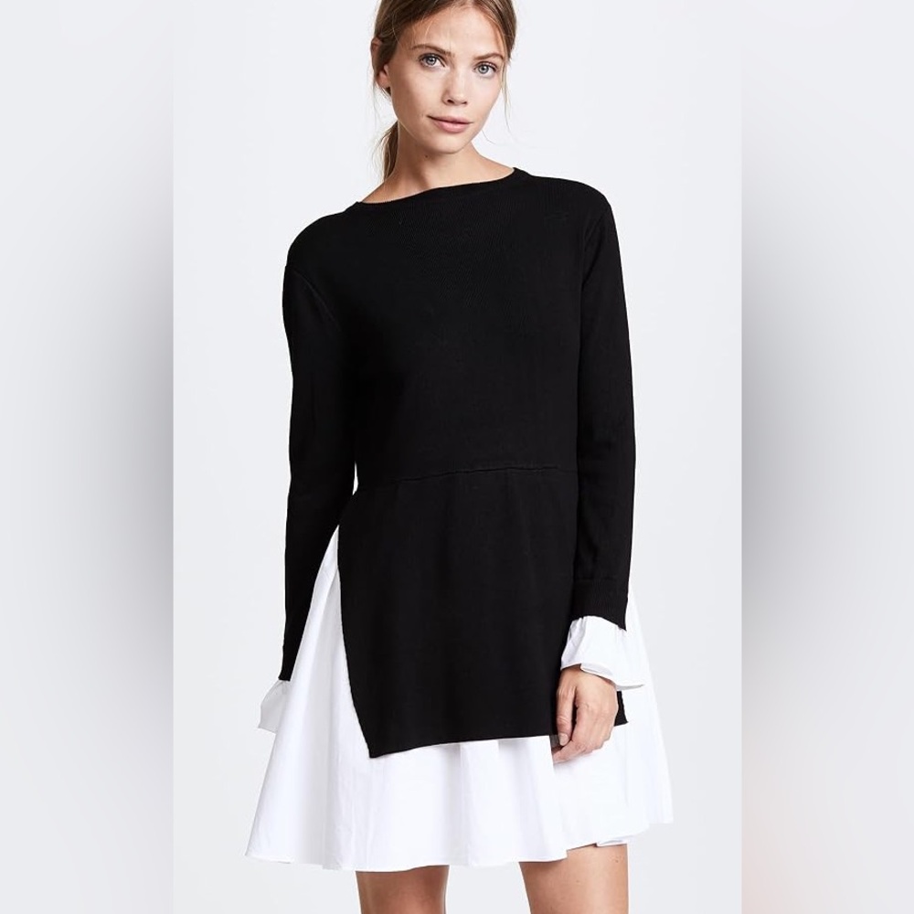 NWT English Factory Mixed Media Dress Size Medium